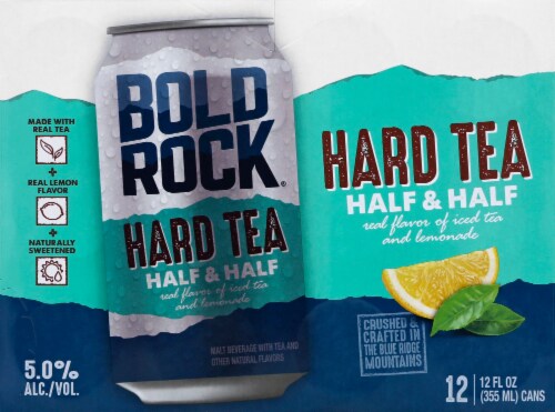 Bold Rock Half & Half Hard Tea Perspective: front