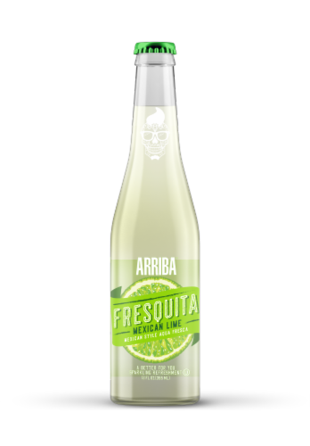 Fresquita Mexican Lime Sparkling Refreshment Perspective: front