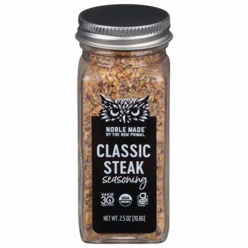 Noble Made® Classic Steak Seasoning Perspective: front