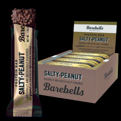 Barebells Salty Peanut Protein Bar Perspective: front