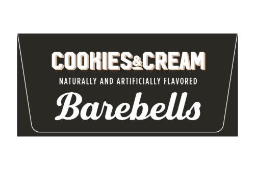 Barebells Cookies & Cream Protein Bar Perspective: front