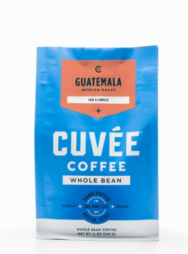 Cuvee Guatemala Medium Roast Whole Bean Coffee Perspective: front