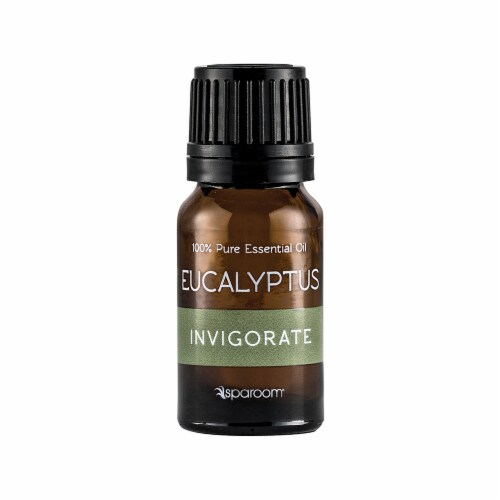 Eucalyptus Essential Oil 10 mL / 0.34 oz. Perspective: front