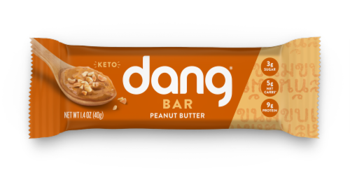 Dang® Peanut Butter Bar Perspective: front