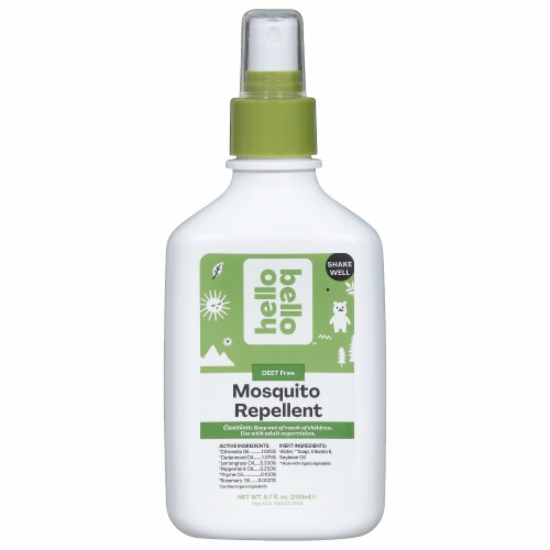 Hello Bello Organic Bug Spray Perspective: front