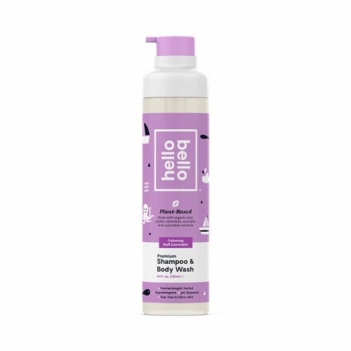 Hello Bello™ Lavender Baby Shampoo and Body Wash Perspective: front