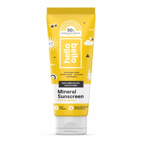 Hello Bello™ Mineral Sunscreen Lotion SPF 50 Perspective: front