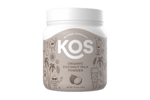 KOS Organic Coconut Milk Powder Perspective: front