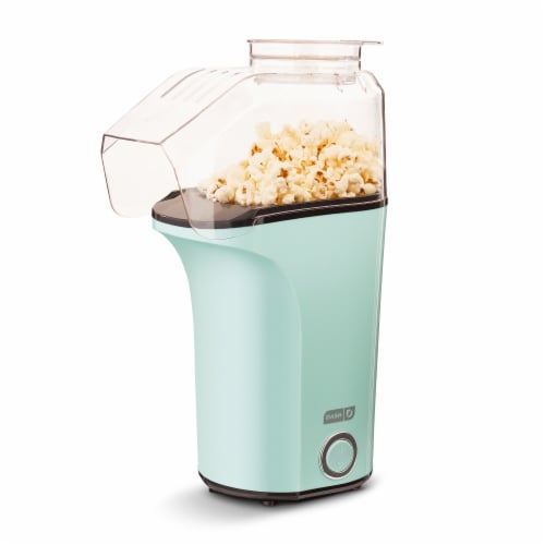 Dash Fresh Pop Popcorn Maker - Aqua Perspective: front