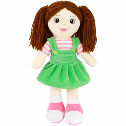 14 Playtime by Eimmie Character Rag Dolls- Allie, 14” Allie Rag Doll ...