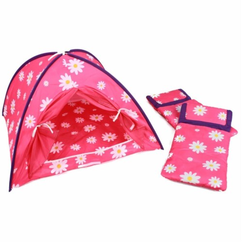 Playtime by Eimmie "Starry Eyed" Camping Playtime Playset for 18 Inch Dolls Perspective: front