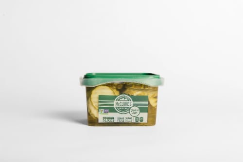 McClure's® Garlic Dill Pickle Slices Perspective: front