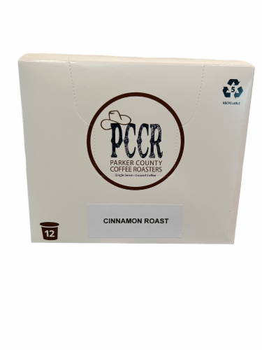 Parker County Coffee Roasters Cinnamon Roast Coffee Pods Perspective: front