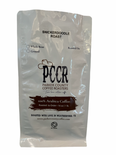 Parker County Coffee Roasters Snickerdoodle Roast Coffee Perspective: front