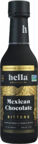 Hella Cocktail Co.® Mexican Chocolate Bitters Perspective: front
