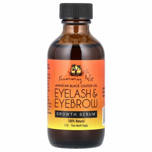 SUNNY ISLE Jamaican Black Castor Oil Eyelash & Eyebrow Growth Serum (2oz) SUNNY ISLE Jamaican Black Castor Oil Eyelash & Eyebrow Growth Serum (2oz)