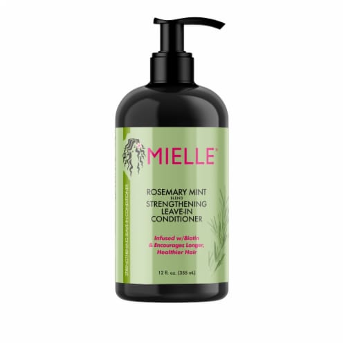 Mielle Rosemary Mint Blend Strengthening Leave-In Conditioner Perspective: front
