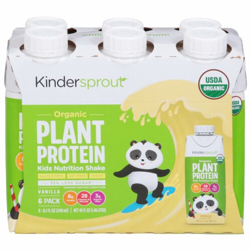 Kindersprout® Organic Plant Protein Vanilla Kids Nutrition Shake