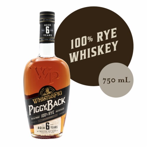 Whistle pig piggy back rye whiskey 750 ml kroger