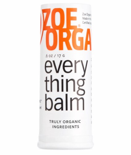 Zoe Organics  Everything Balm Perspective: front