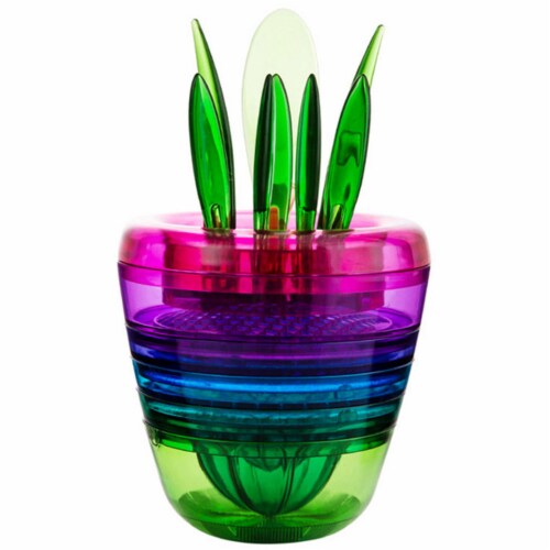 True & Tidy Fruit Set with Fruit & Veggie Peeler Perspective: front