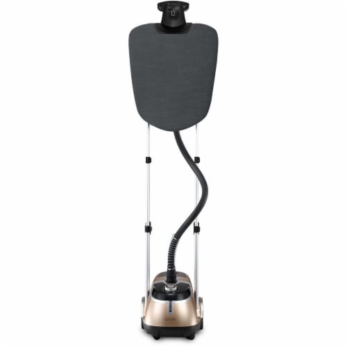 True & Tidy Garment Steamer - Gold Perspective: front