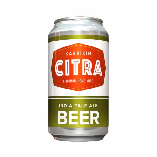 Karrikin Spirits Citra IPA Beer Cans Perspective: front