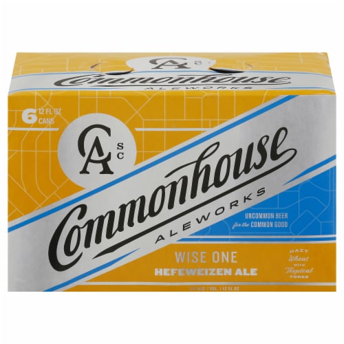 Commonhouse Aleworks Wise One Hefeweizen Ale Perspective: front