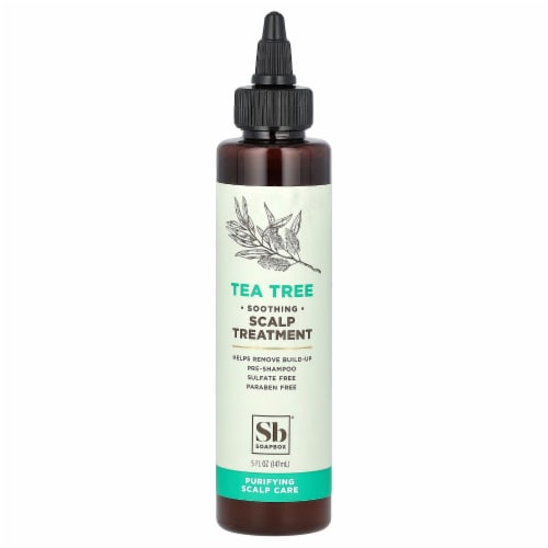 Soapbox Tea Tree Scalp Serum Treatment Perspective: front