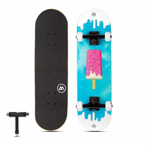 Magneto Kids Skateboard (Ice Cream) Perspective: front
