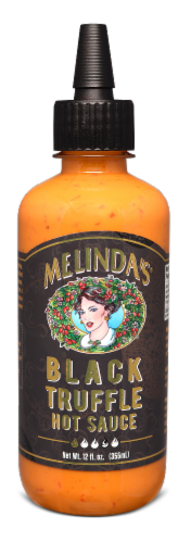 Melinda’s Black Truffle Hot Sauce Perspective: front