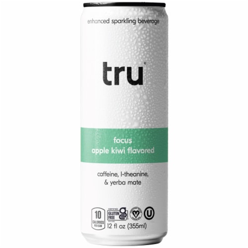 Tru® Focus® Brain Blend Apple Kiwi Energy Drink Perspective: front