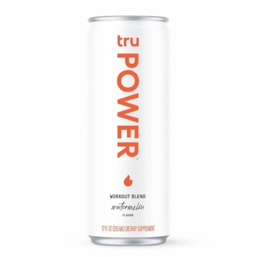 Tru Power Workout Blend Watermelon Energy Drink Perspective: front