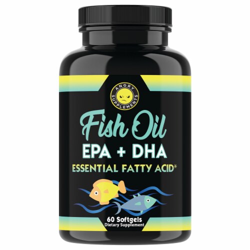 Fish Oil EPA + DHA Essential Fatty Acid 60ct, 1 Pick ‘n Save