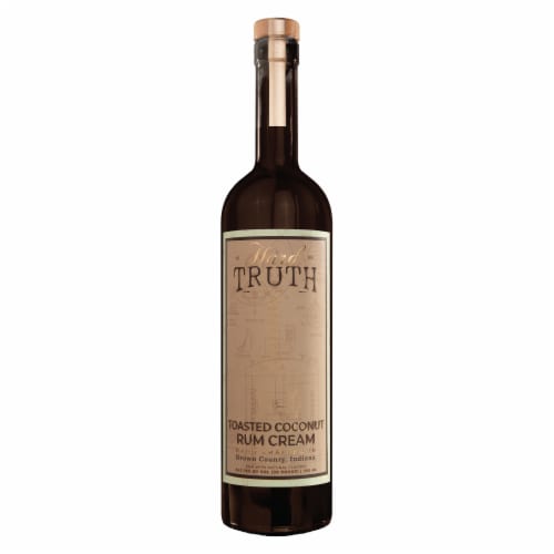 Hard Truth Toasted Coconut Rum Cream Perspective: front