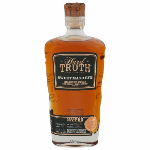 Hard Truth Distilling Co Sweet Mash Rye Whiskey Perspective: front