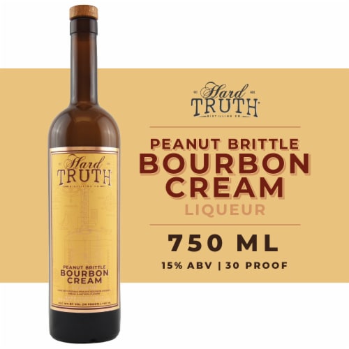 Hard Truth Peanut Brittle Bourbon Cream Perspective: front