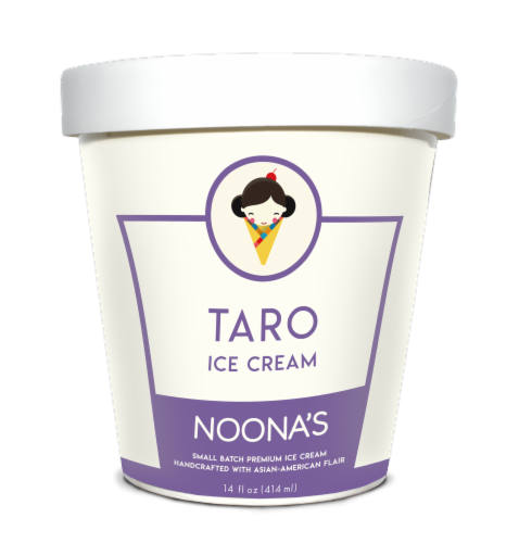 Noona’s Taro Ice Cream - 5 pints Perspective: front