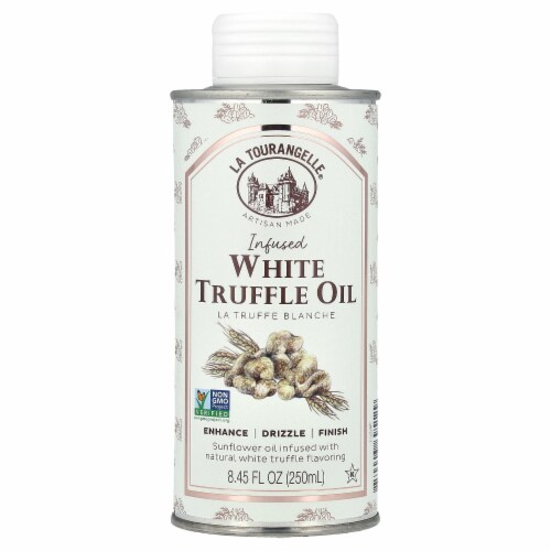 La Tourangelle® White Truffle Infused Sunflower Oil Perspective: front