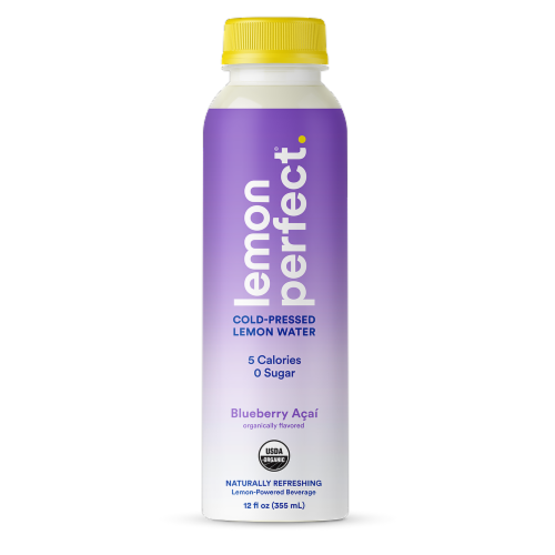 Lemon Perfect Blueberry Acai Cold-Pressed Lemon Water