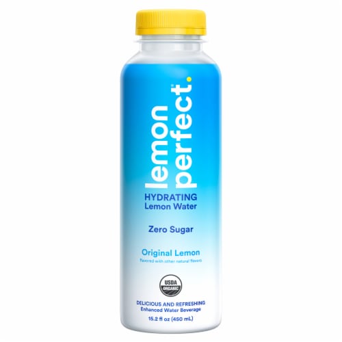 Lemon Perfect Original Organic Lemon Water Perspective: front