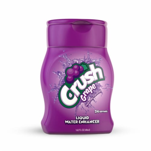 Crush® Grape Liquid Water Enhancer Perspective: front