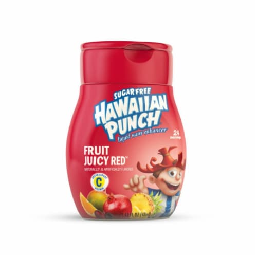 Hawaiian Punch® Sugar Free Fruit Juicy Red Liquid Water Enhancer Perspective: front