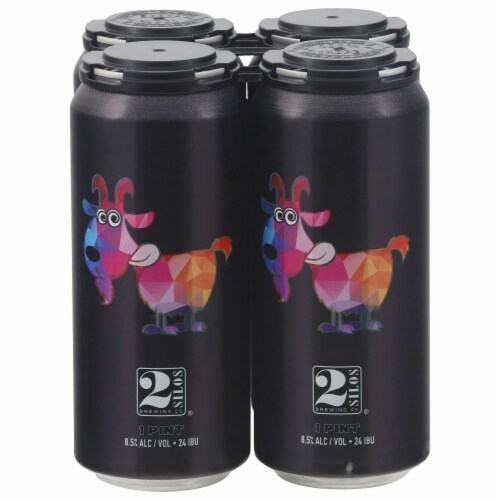 2 Silos Brewing Co® Mosaic Goat Double India Pale Ale Perspective: front