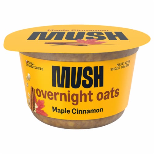 MUSH Maple Cinnamon Overnight Oats Perspective: front