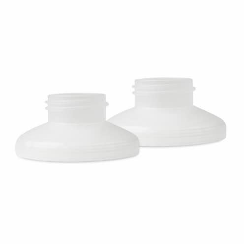Olababy GentleBottle Breast Pump Adapter (for Medela 2PK) Perspective: front