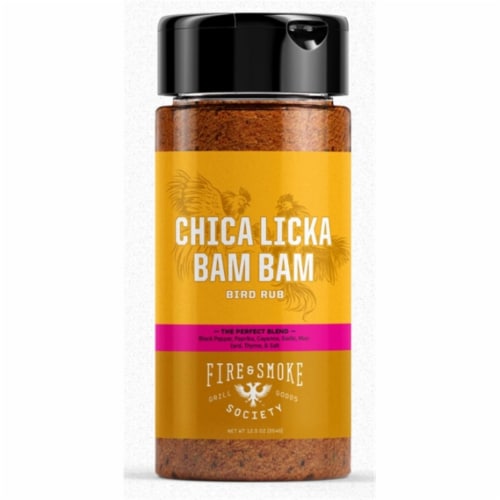 Fire & Smoke Society Chicka Licka Bam Bam Bird Rub Perspective: front