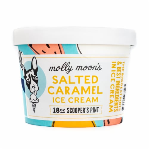 Molly Moon's Salted Caramel Ice Cream Perspective: front