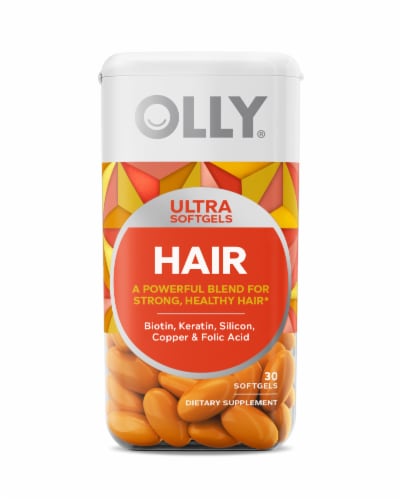 Olly Hair Ultra Softgels Perspective: front