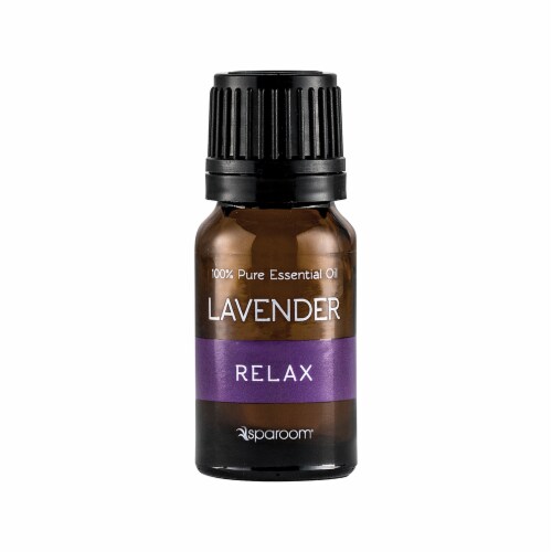 Lavender Essential Oil 10 mL / 0.34 oz. Perspective: front